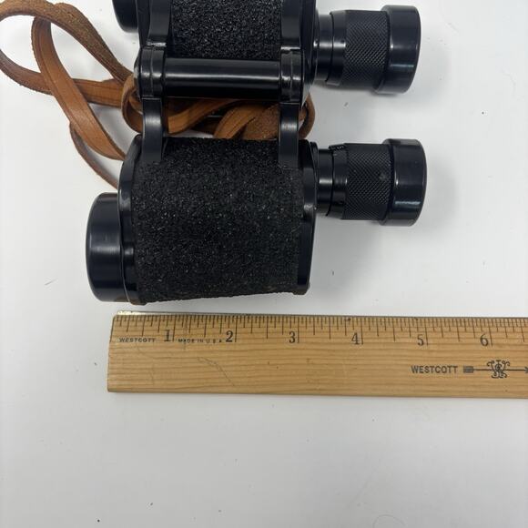 PZO Binoculars LP6x30 Vintage Poland Rare Army Militaria Cold War Leather Case - Picture 14 of 14